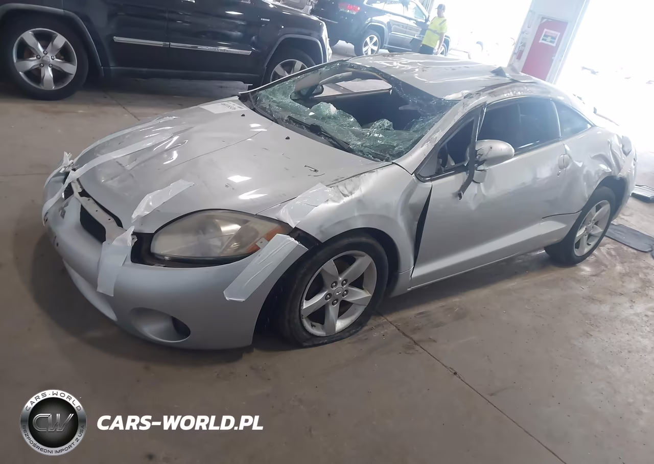 2007 Mitsubishi Eclipse Gs VIN:4A3AK24F37E021167 - 2