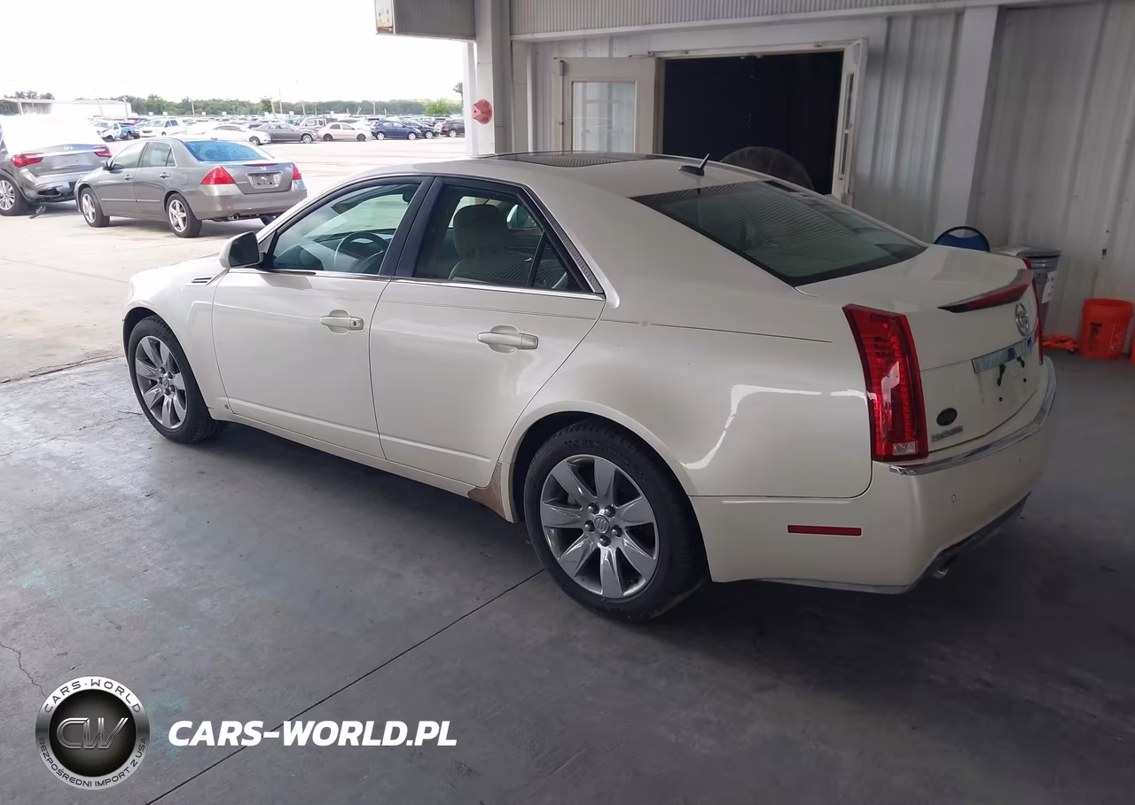 2008 Cadillac Cts Rwd W-1Sb VIN:1G6DP57V780106214 - 3