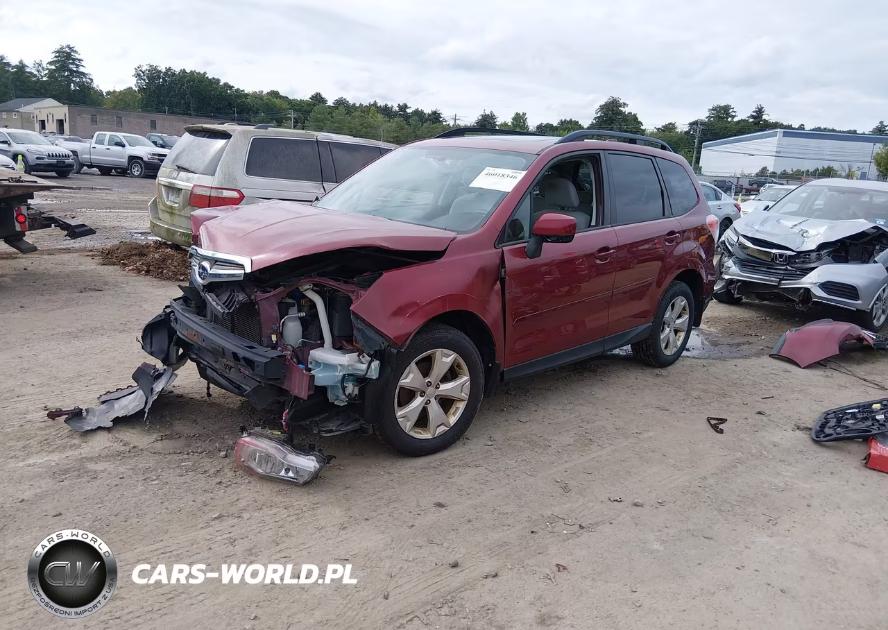 2016 Subaru Forester 2.5I Premium VIN:JF2SJADCXGH486622 - 2