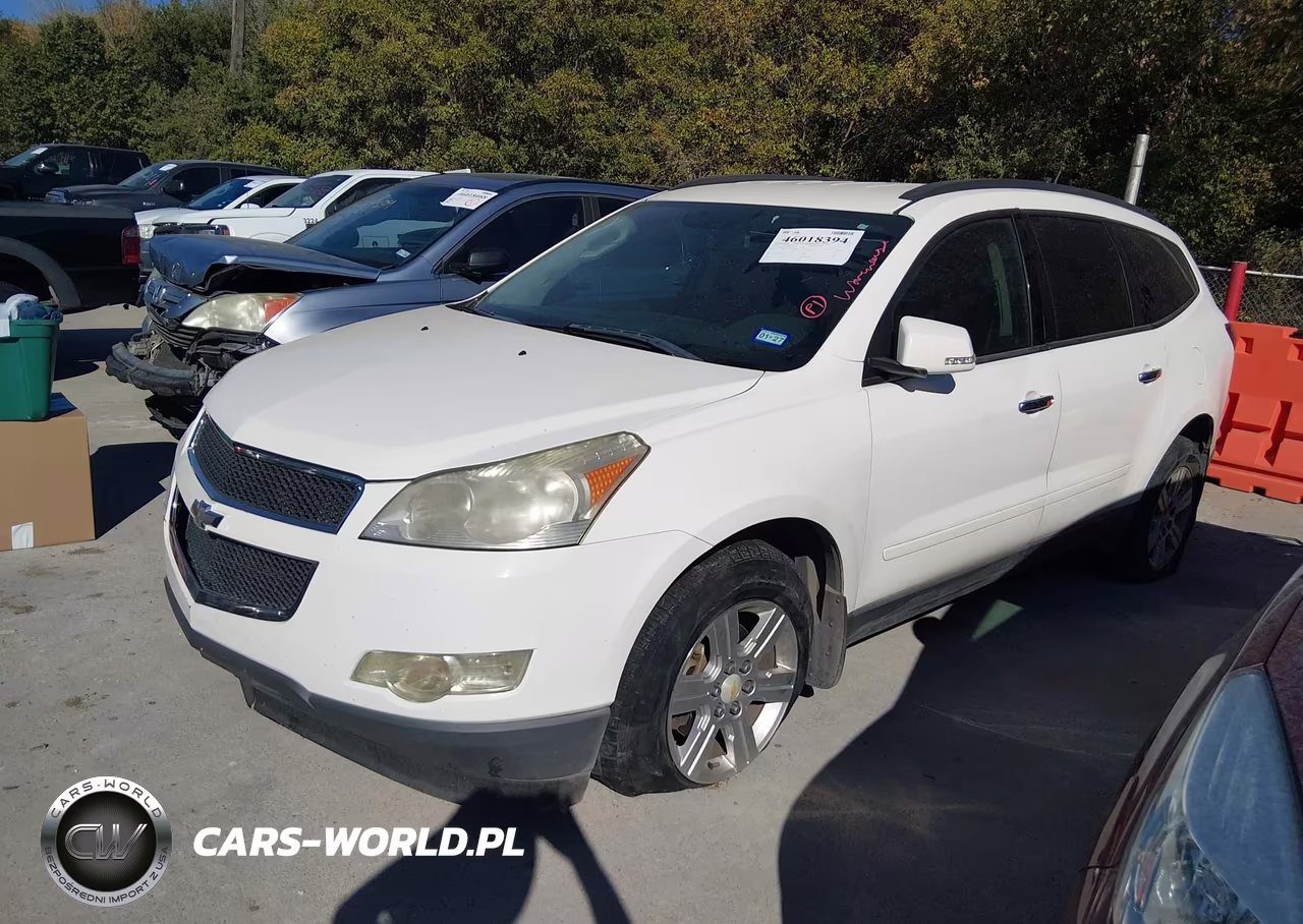 2012 Chevrolet Traverse Lt W-1Lt VIN:1GNKRGED6CJ265353 - 2
