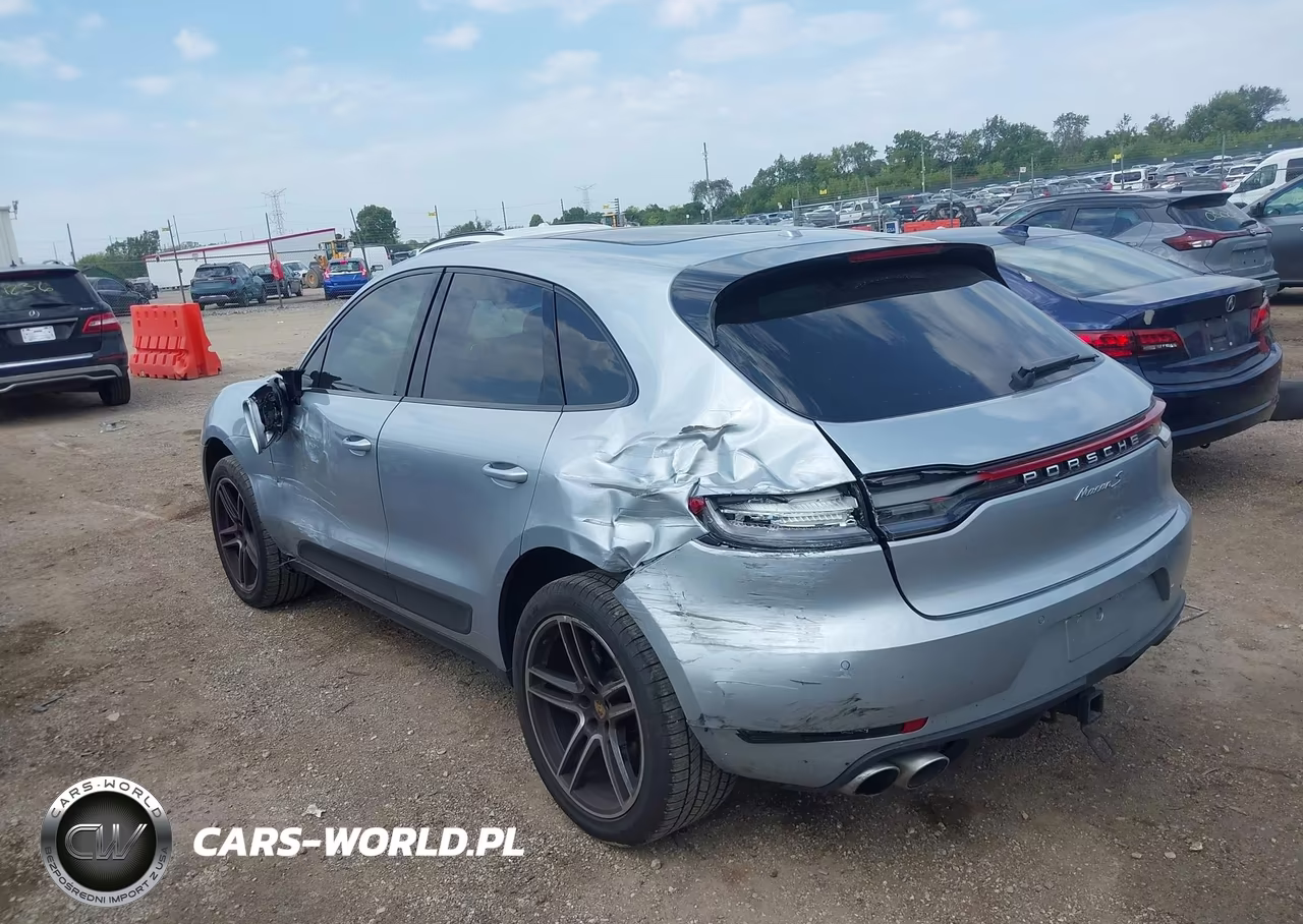 2021 Porsche Macan S VIN:WP1AB2A51MLB36371 - 3