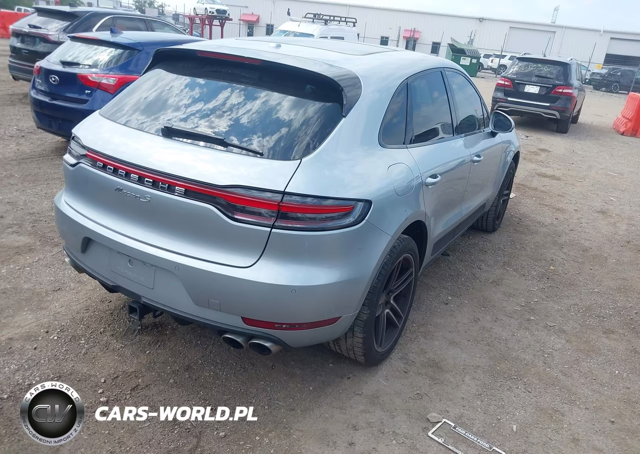 2021 Porsche Macan S VIN:WP1AB2A51MLB36371 - 4