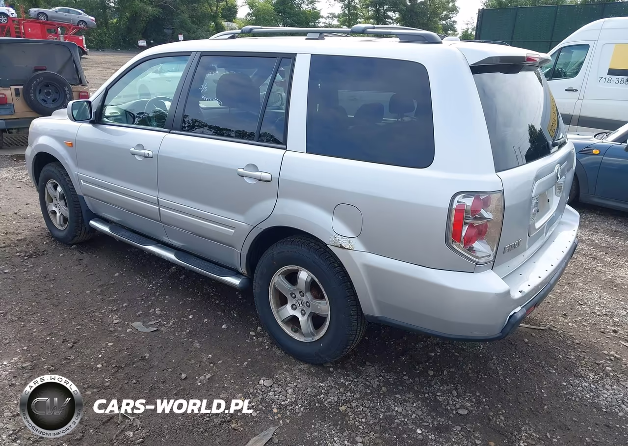 2006 Honda Pilot Ex-L VIN:2HKYF18516H534126 - 3