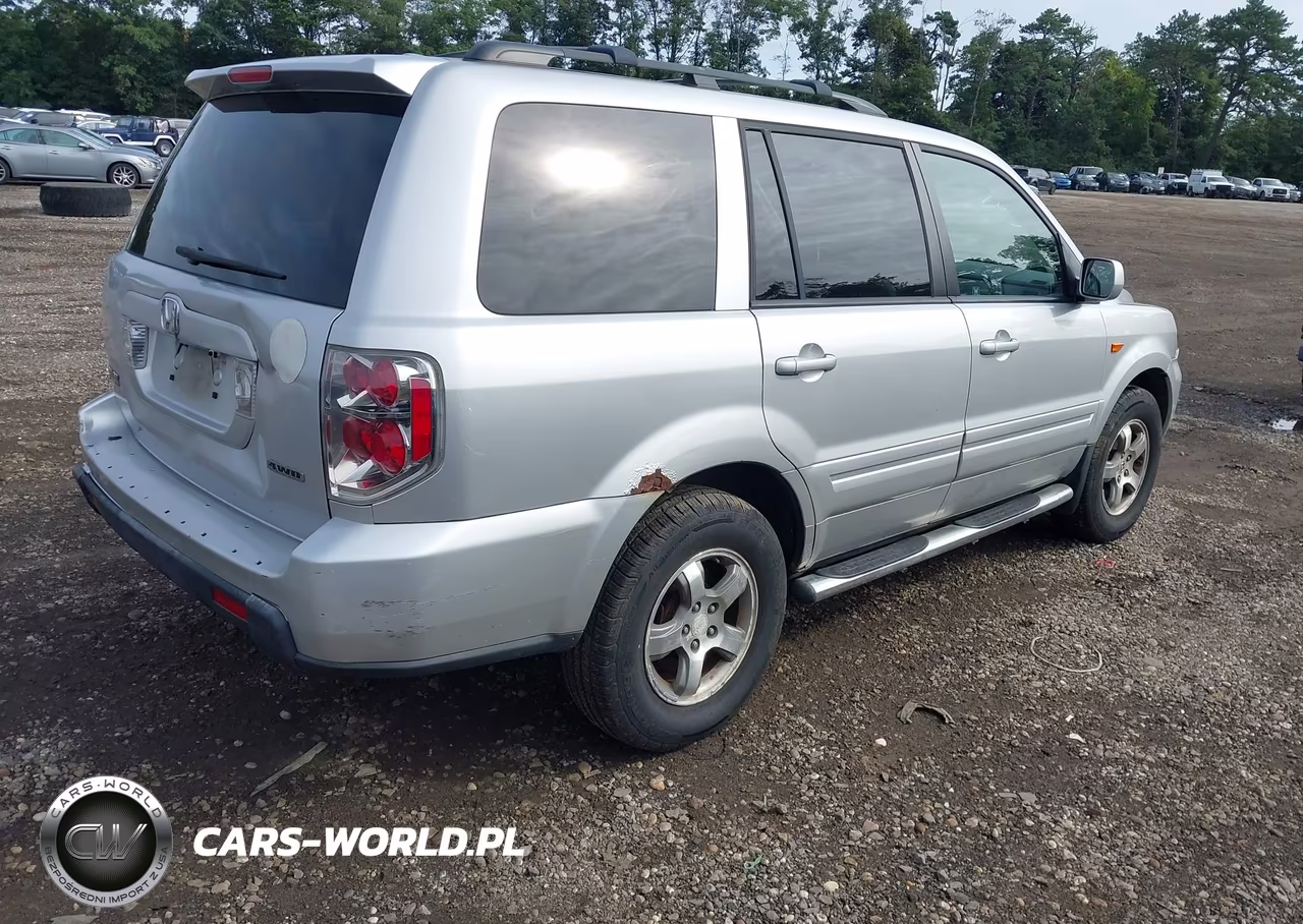 2006 Honda Pilot Ex-L VIN:2HKYF18516H534126 - 4