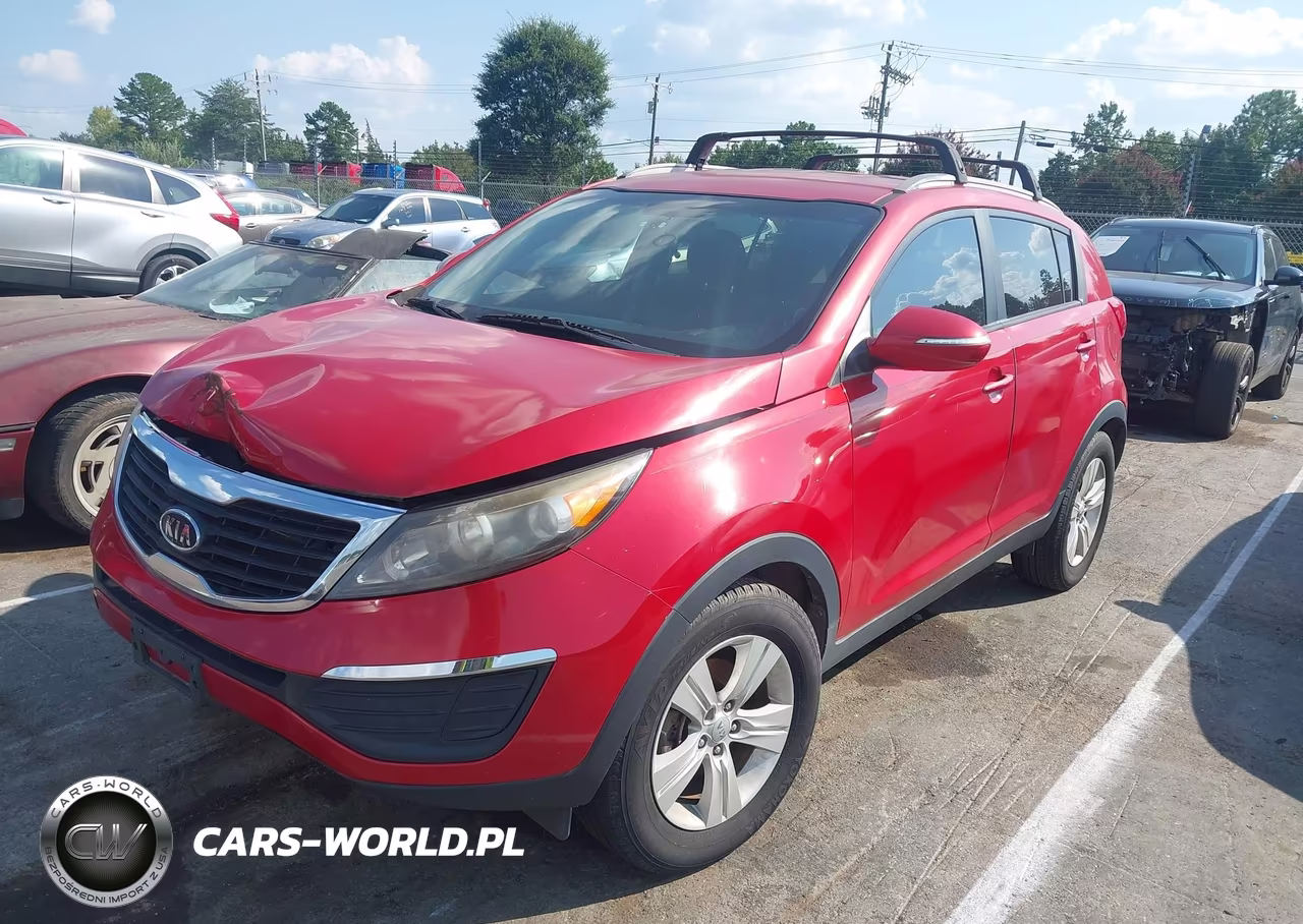 2012 Kia Sportage Lx VIN:KNDPB3A22C7196464 - 2