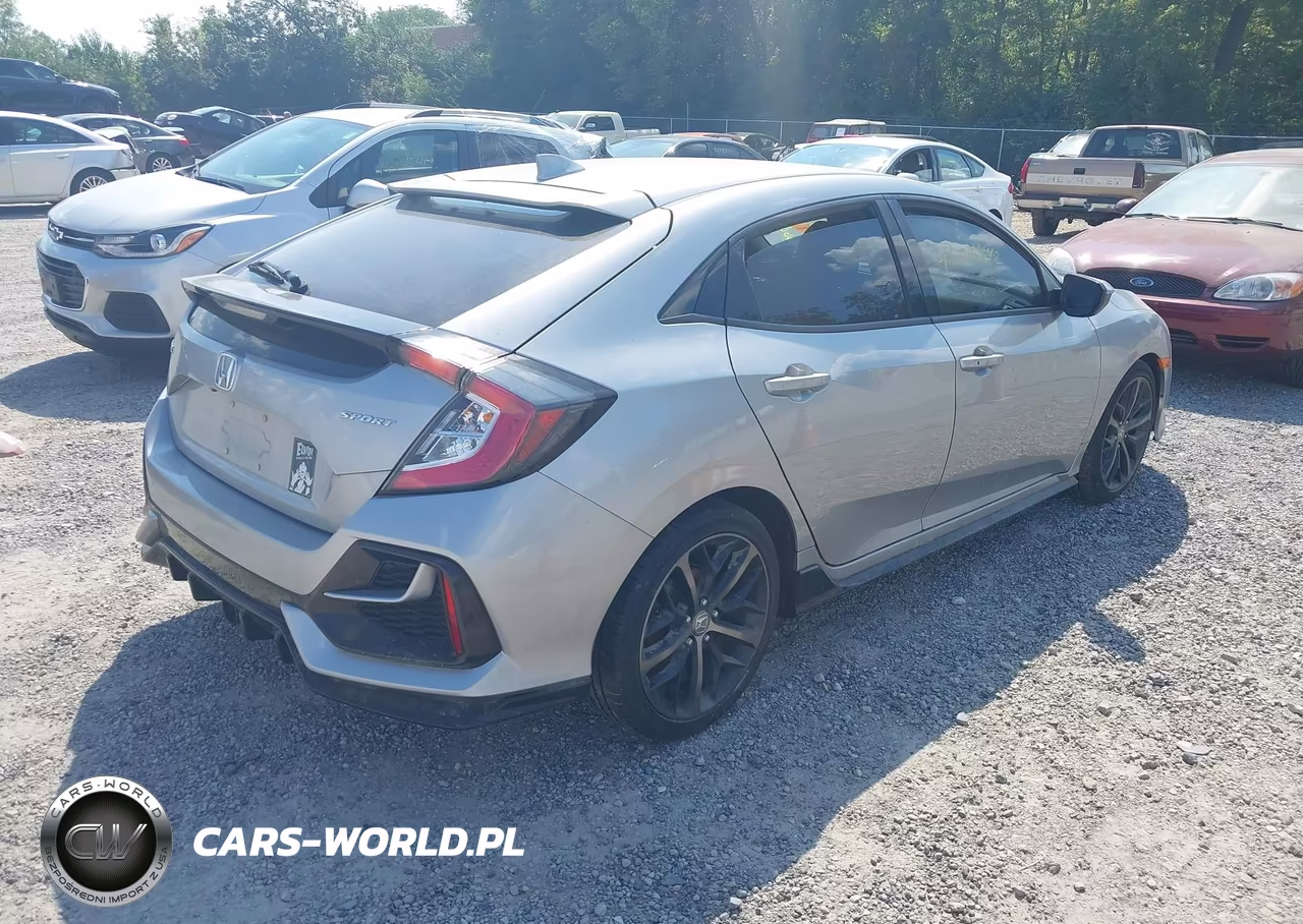 2021 Honda Civic Sport VIN:SHHFK7H47MU225090 - 4