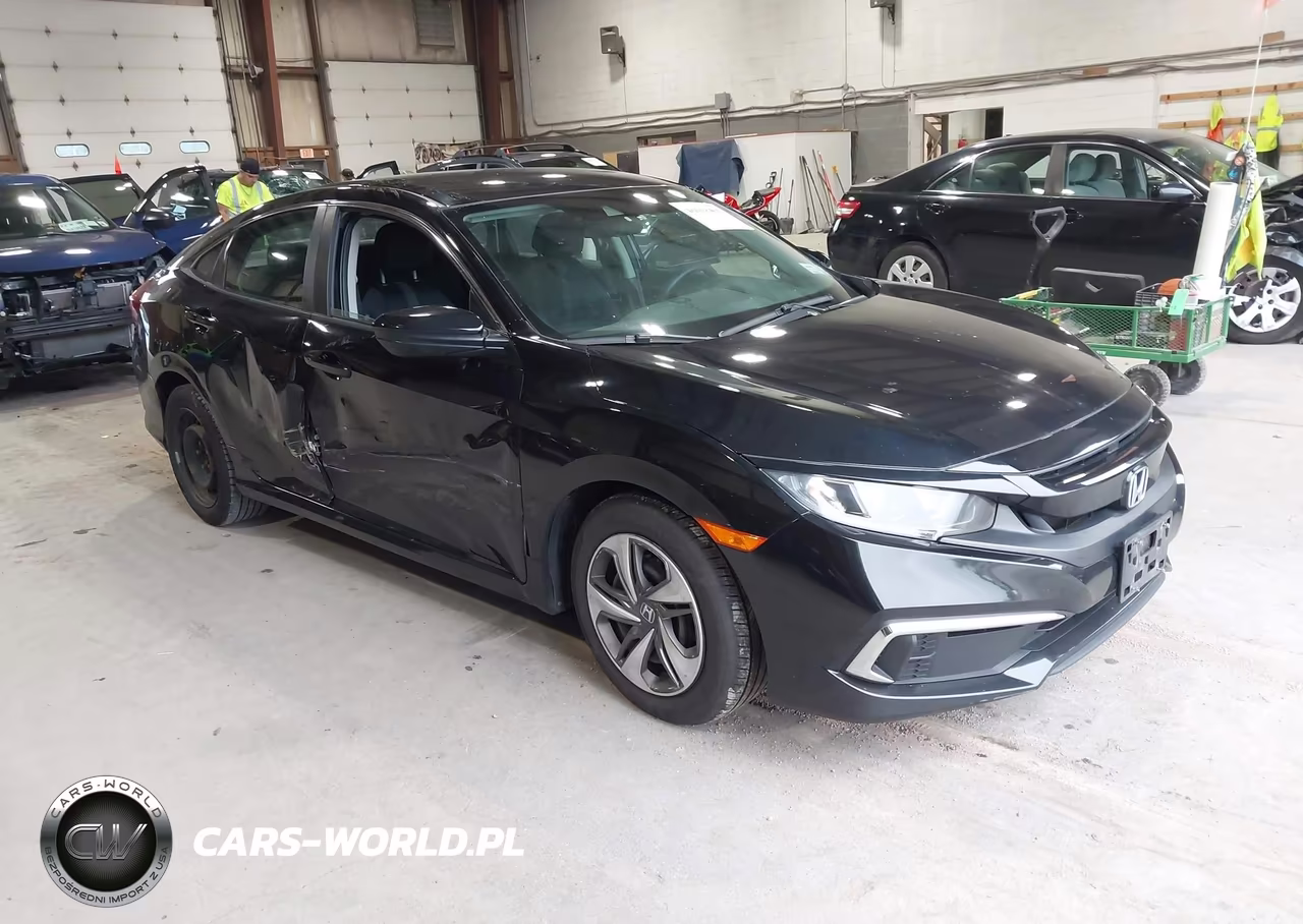 2019 Honda Civic Lx VIN:2HGFC2F63KH530858 - 1