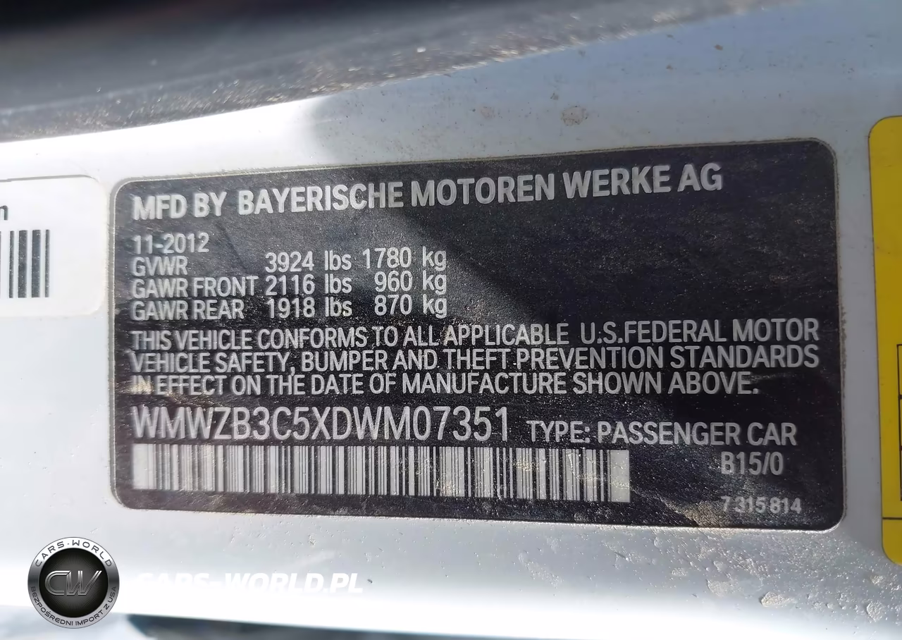 2013 Mini Countryman Cooper VIN:WMWZB3C5XDWM07351 - 9