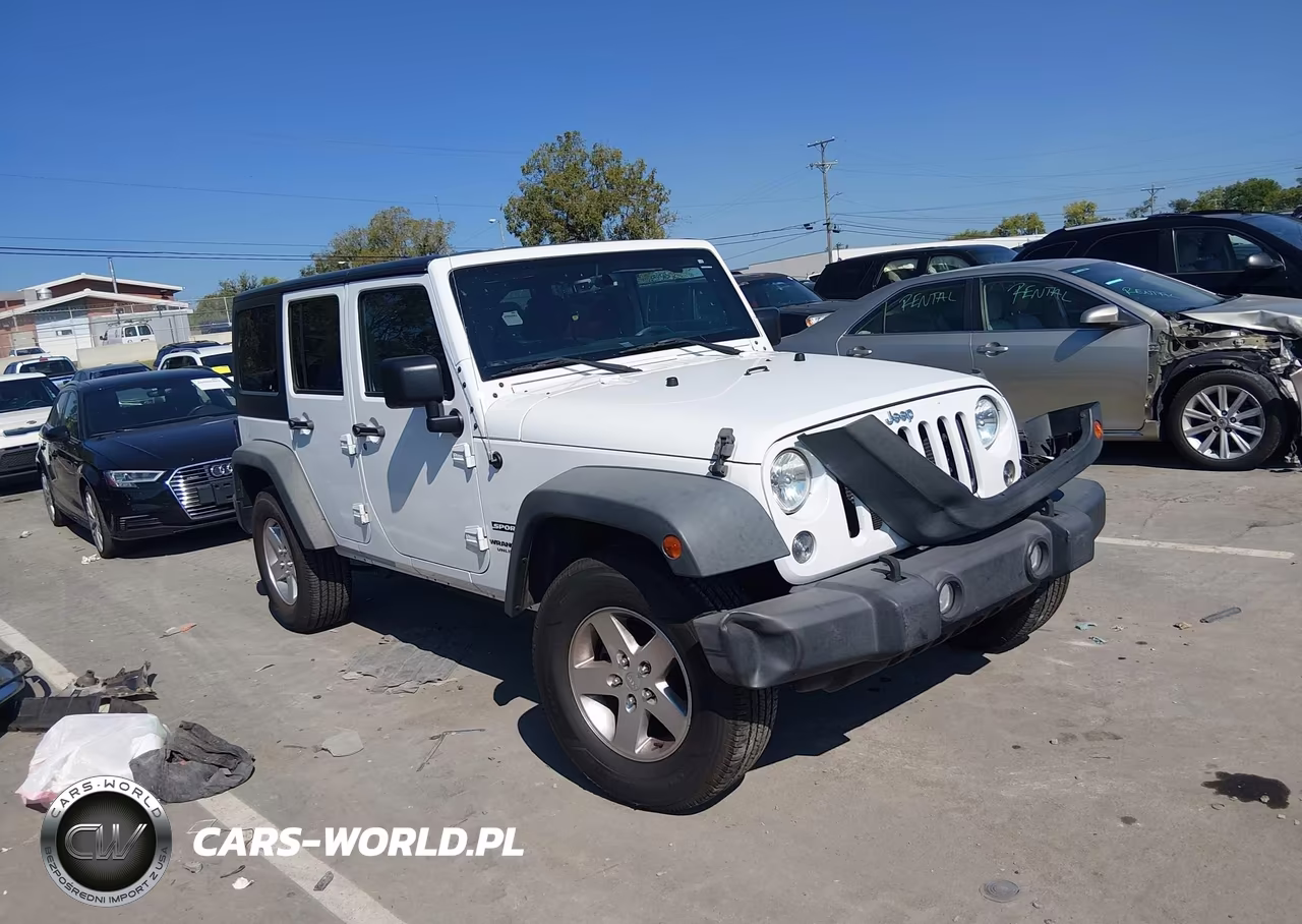 2015 Jeep Wrangler Unlimited Sport VIN:1C4BJWDG1FL609573 - 1
