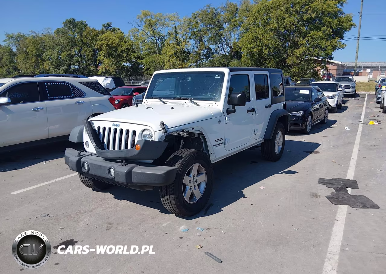 2015 Jeep Wrangler Unlimited Sport VIN:1C4BJWDG1FL609573 - 2