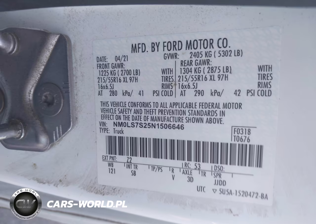 2022 Ford Transit Connect Xl VIN:NM0LS7S25N1506646 - 9