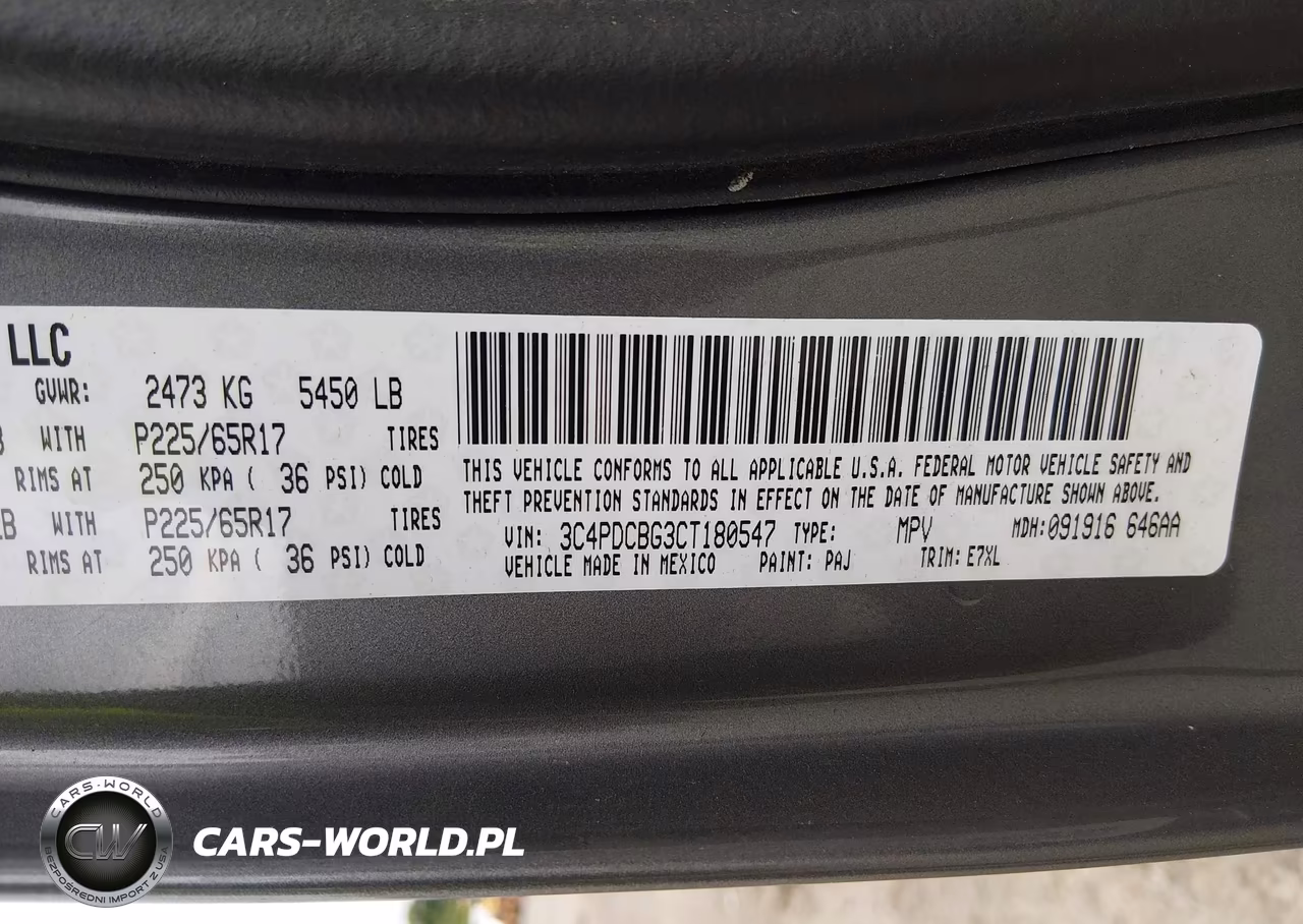 2012 Dodge Journey Sxt VIN:3C4PDCBG3CT180547 - 9