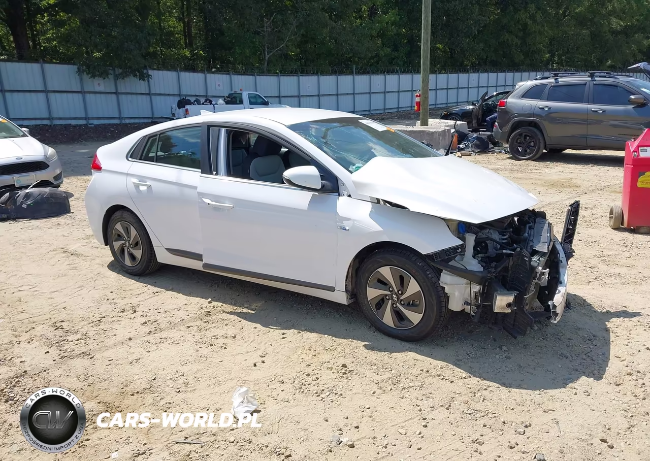 2017 Hyundai Ioniq Hybrid Sel VIN:KMHC75LC8HU048115 - 1
