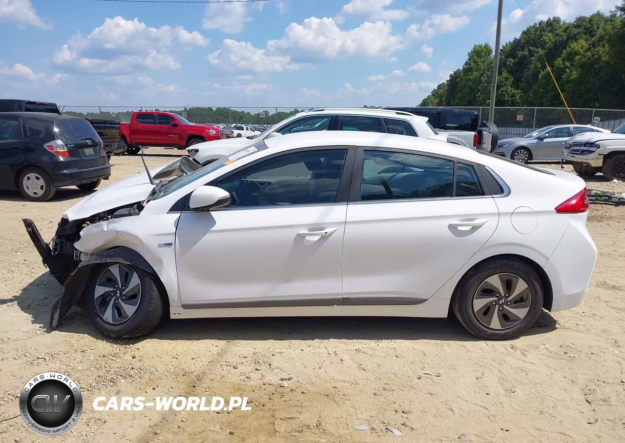 2017 Hyundai Ioniq Hybrid Sel VIN:KMHC75LC8HU048115 - 15