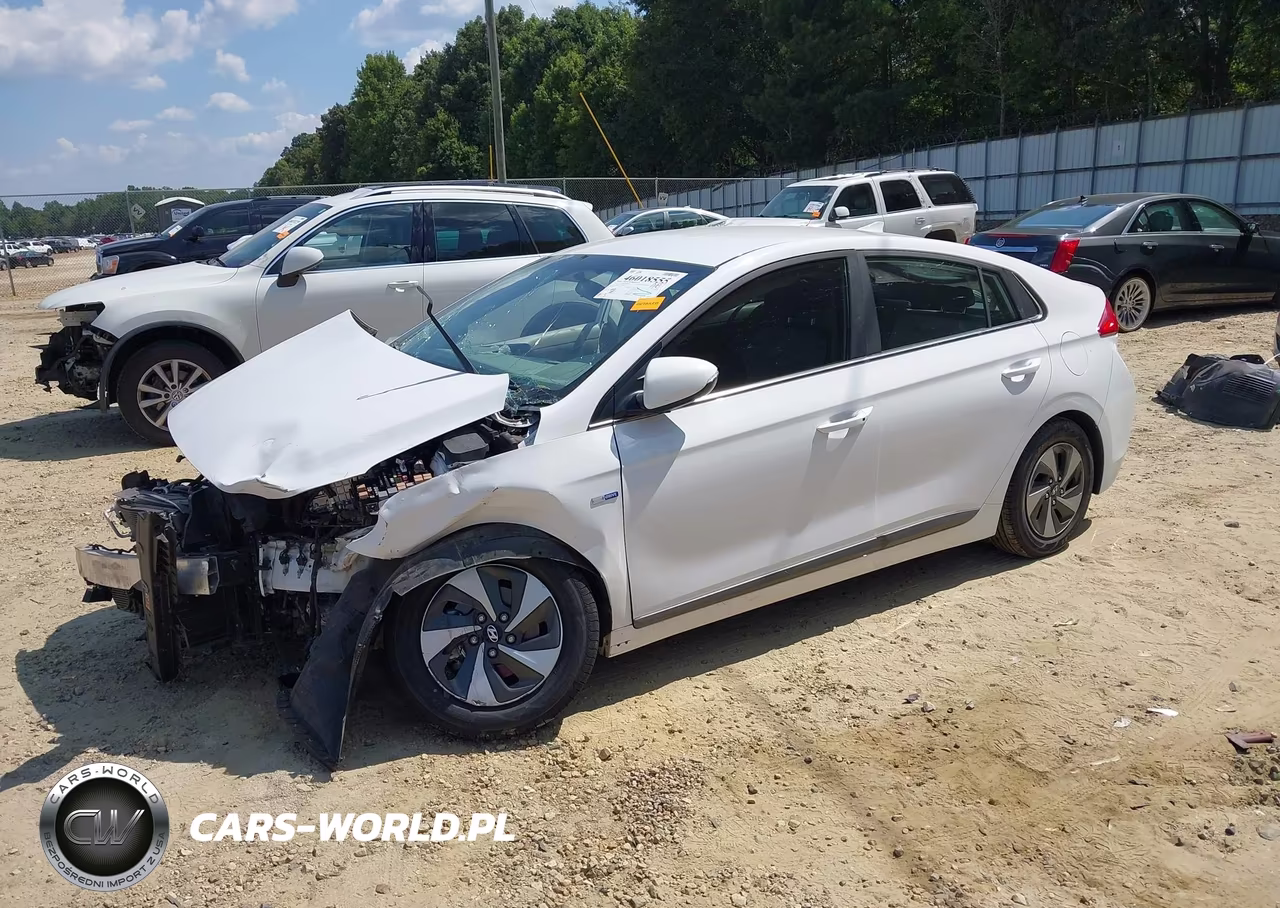 2017 Hyundai Ioniq Hybrid Sel VIN:KMHC75LC8HU048115 - 2