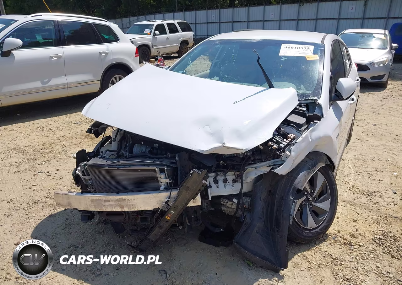 2017 Hyundai Ioniq Hybrid Sel VIN:KMHC75LC8HU048115 - 6