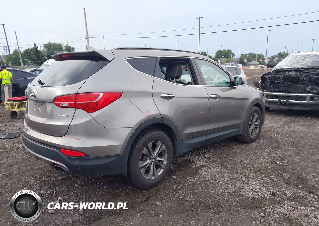 2014 Hyundai Santa Fe Sport 2.4L VIN:5XYZU3LB9EG206011 - 4