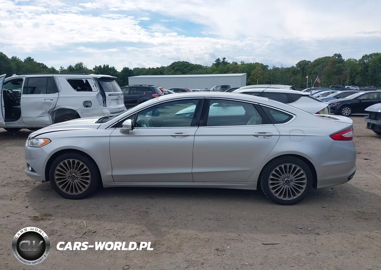 2016 Ford Fusion Titanium VIN:3FA6P0K99GR400303 - 14