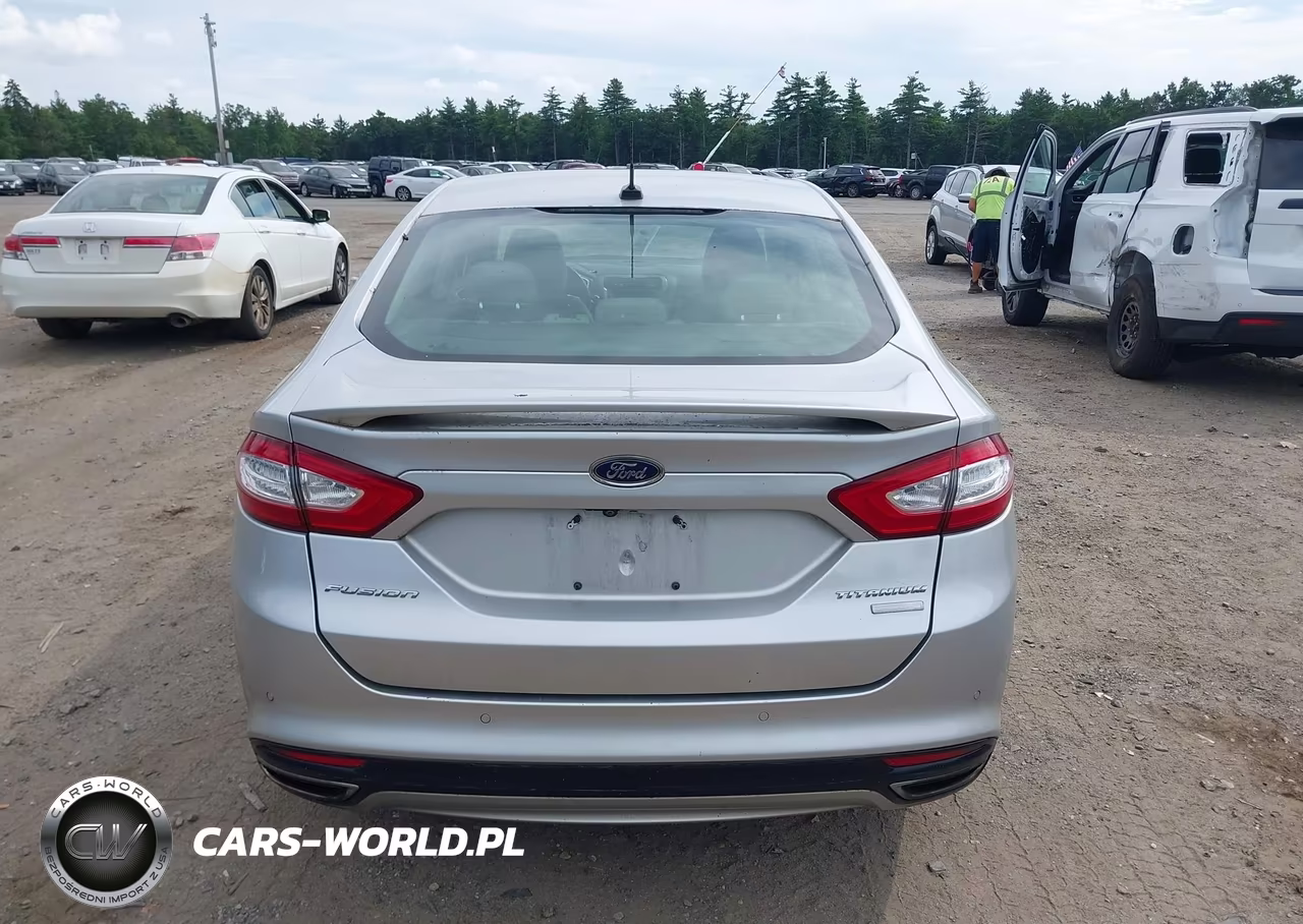 2016 Ford Fusion Titanium VIN:3FA6P0K99GR400303 - 16