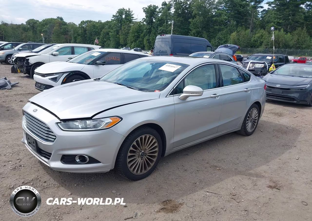 2016 Ford Fusion Titanium VIN:3FA6P0K99GR400303 - 2