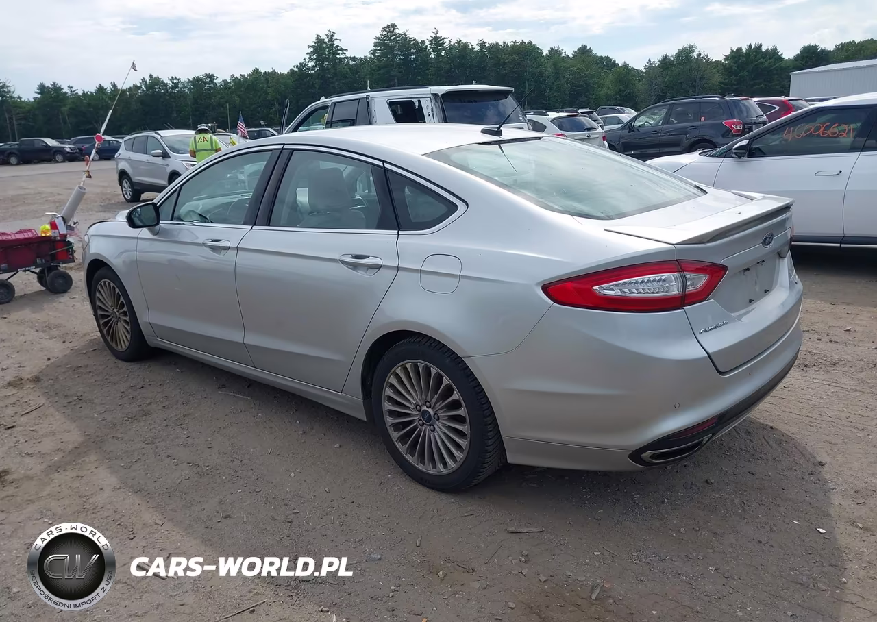 2016 Ford Fusion Titanium VIN:3FA6P0K99GR400303 - 3