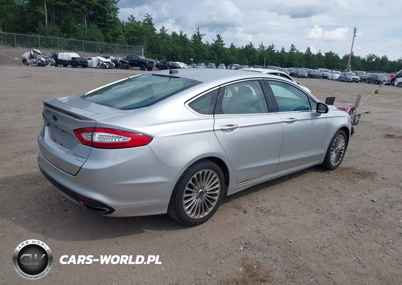 2016 Ford Fusion Titanium VIN:3FA6P0K99GR400303 - 4