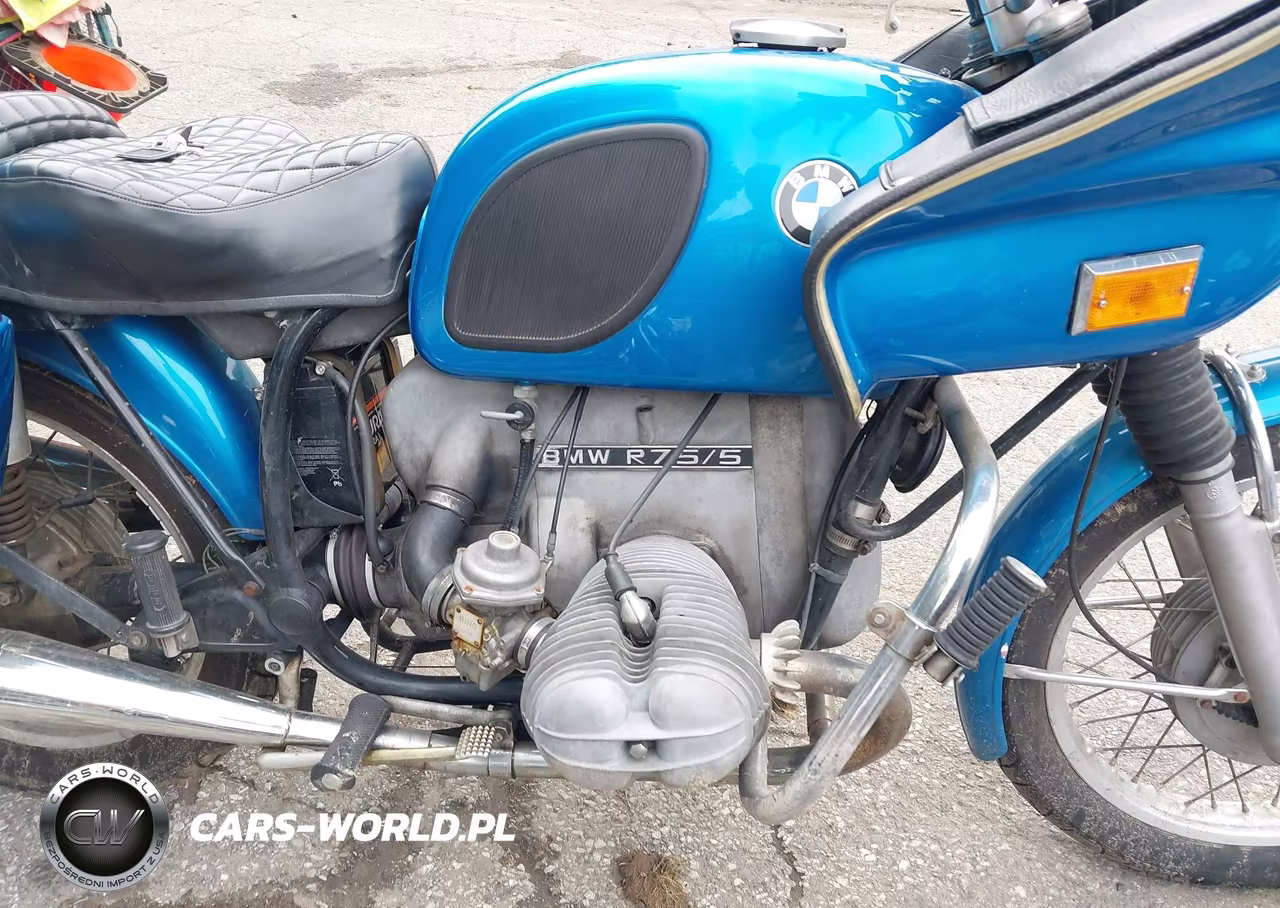 1973 BMW Motorcycle VIN:4000744 - 5