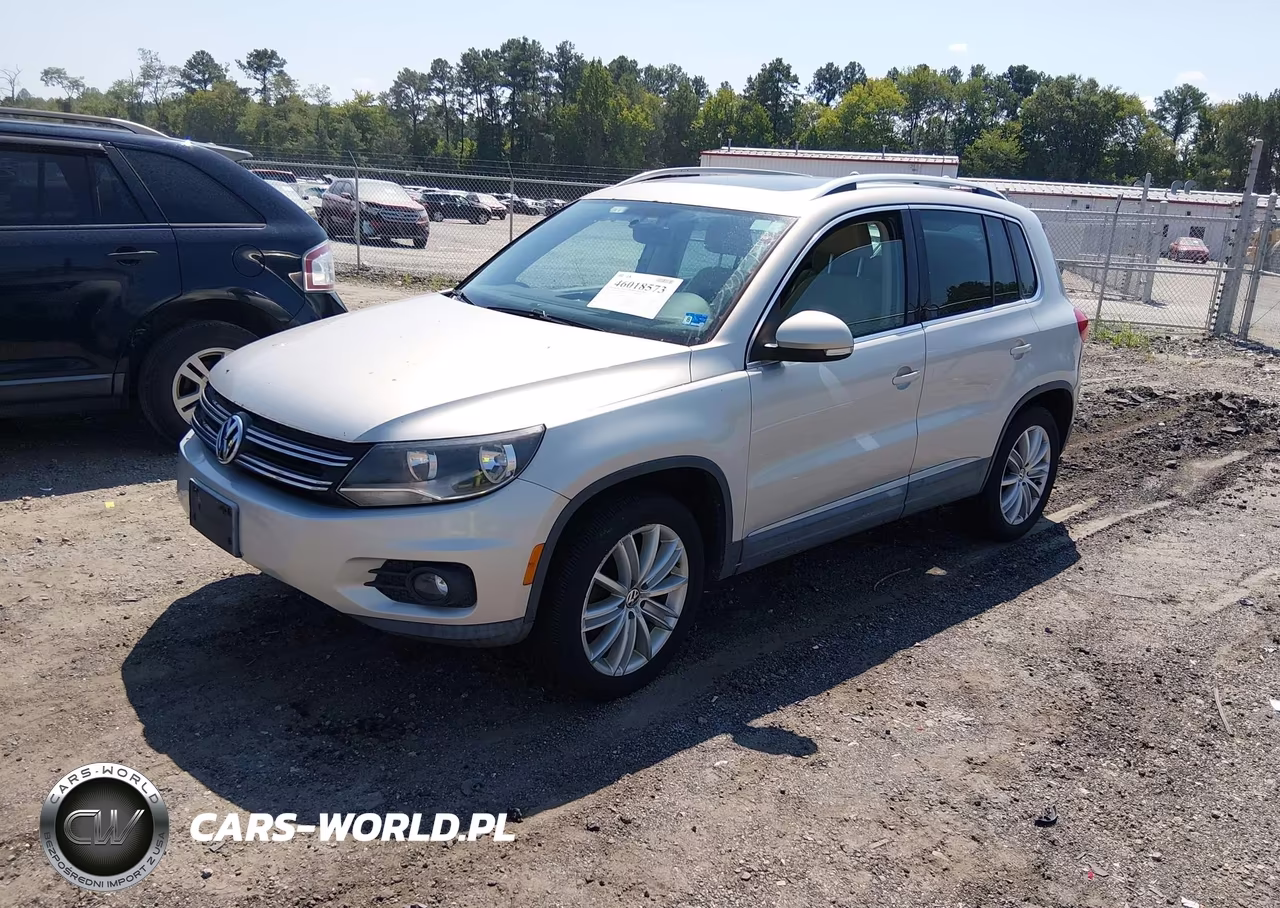 2012 Volkswagen Tiguan Se VIN:WVGAV7AXXCW555870 - 2