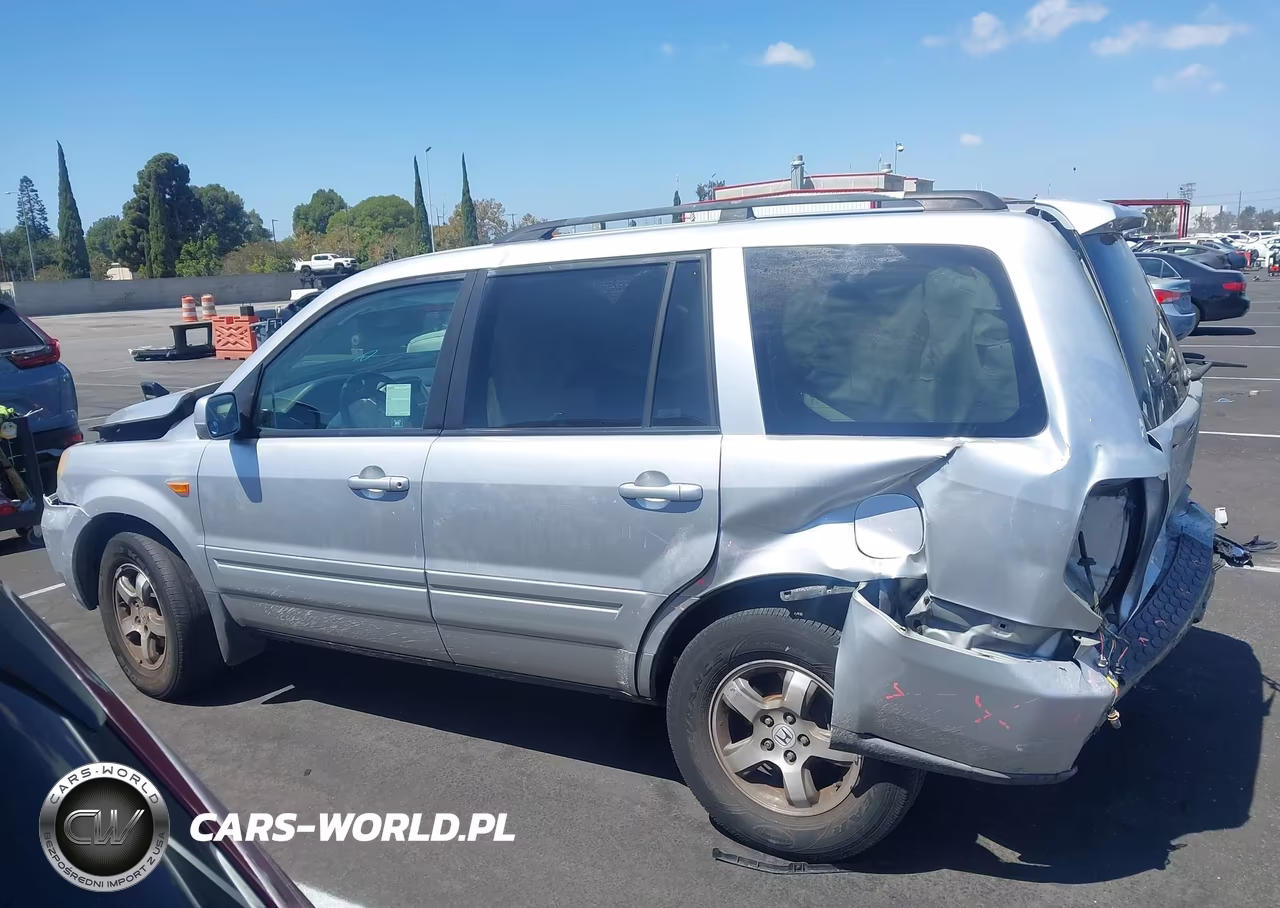 2007 Honda Pilot Ex-L VIN:5FNYF28707B035924 - 14