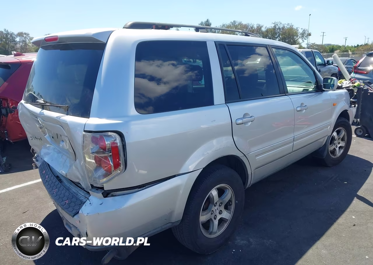 2007 Honda Pilot Ex-L VIN:5FNYF28707B035924 - 4