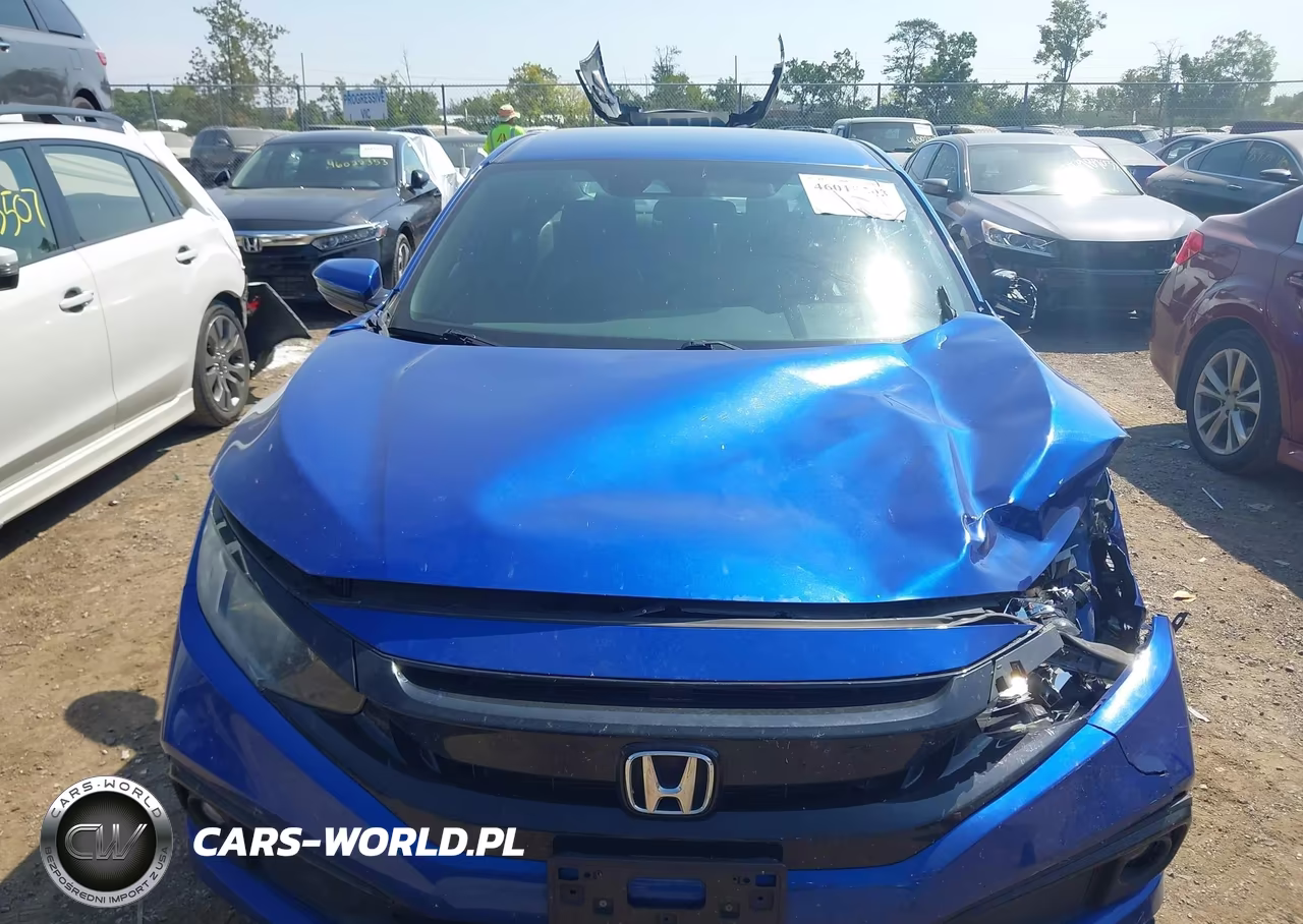 2020 Honda Civic Sport VIN:2HGFC2F83LH539112 - 12