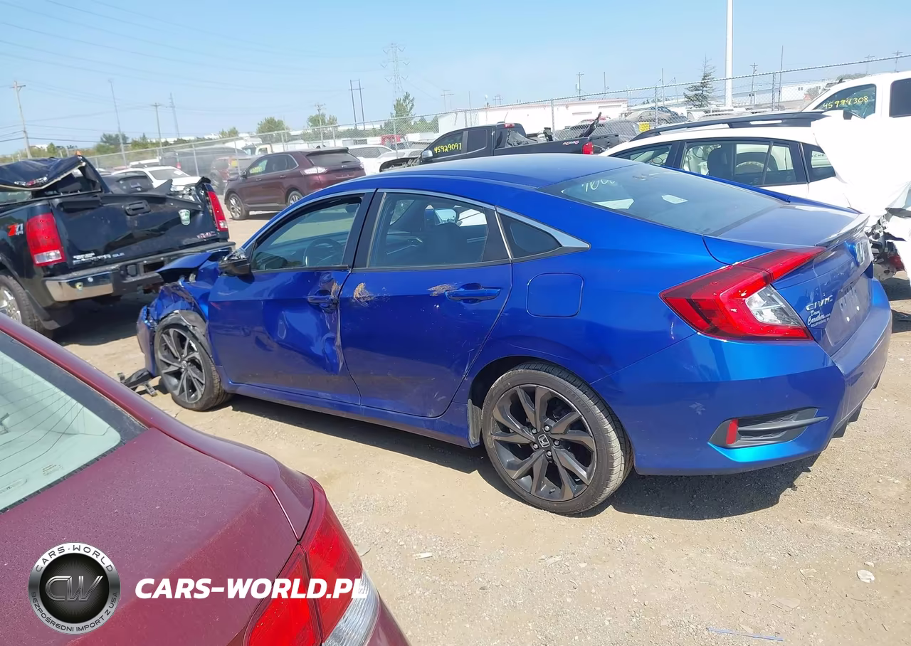 2020 Honda Civic Sport VIN:2HGFC2F83LH539112 - 14