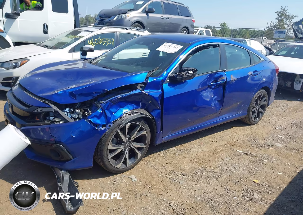 2020 Honda Civic Sport VIN:2HGFC2F83LH539112 - 2