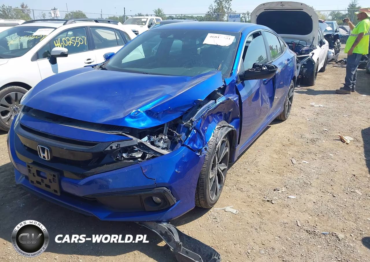 2020 Honda Civic Sport VIN:2HGFC2F83LH539112 - 6