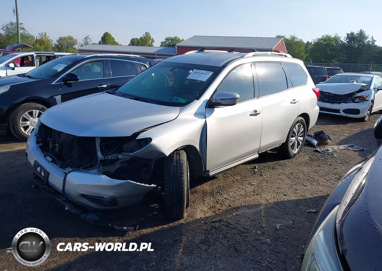 2019 Nissan Pathfinder Sv VIN:5N1DR2MM8KC627607 - 2