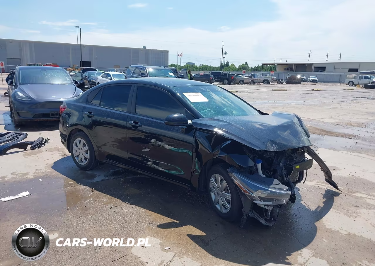 2022 Kia Rio S VIN:3KPA24ADXNE490680 - 1
