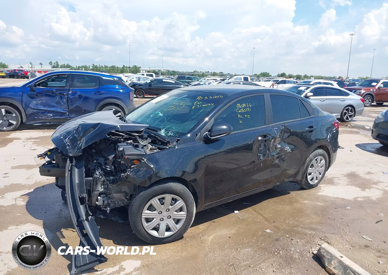 2022 Kia Rio S VIN:3KPA24ADXNE490680 - 2