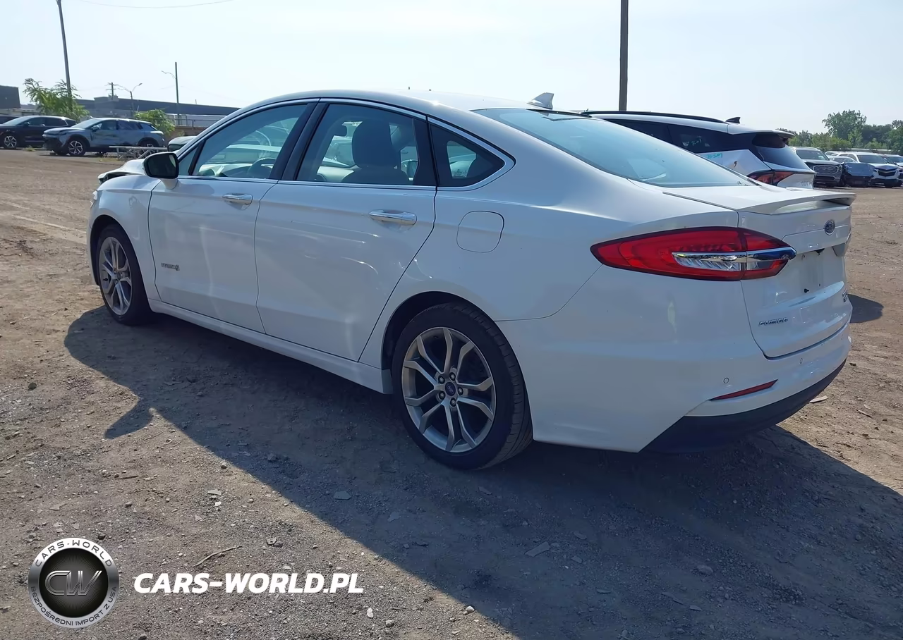2019 Ford Fusion Hybrid Titanium VIN:3FA6P0RU5KR109560 - 3