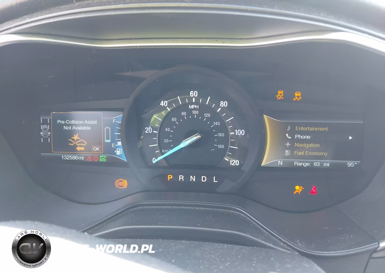 2019 Ford Fusion Hybrid Titanium VIN:3FA6P0RU5KR109560 - 7