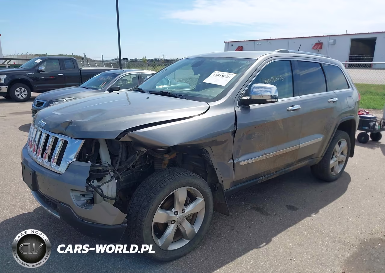 2012 Jeep Grand Cherokee Overland VIN:1C4RJFCG5CC220706 - 2