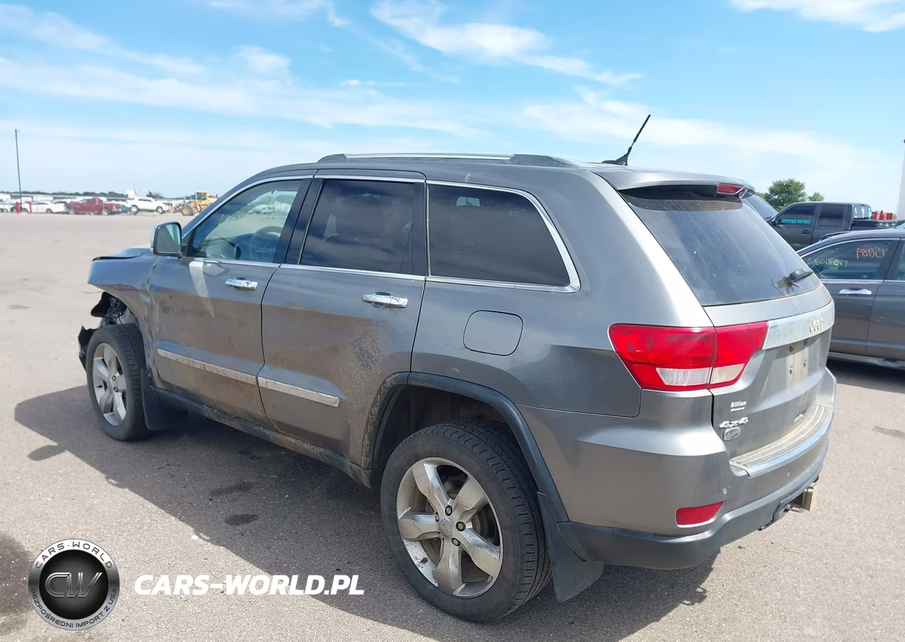 2012 Jeep Grand Cherokee Overland VIN:1C4RJFCG5CC220706 - 3