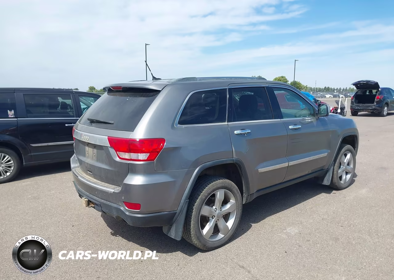 2012 Jeep Grand Cherokee Overland VIN:1C4RJFCG5CC220706 - 4