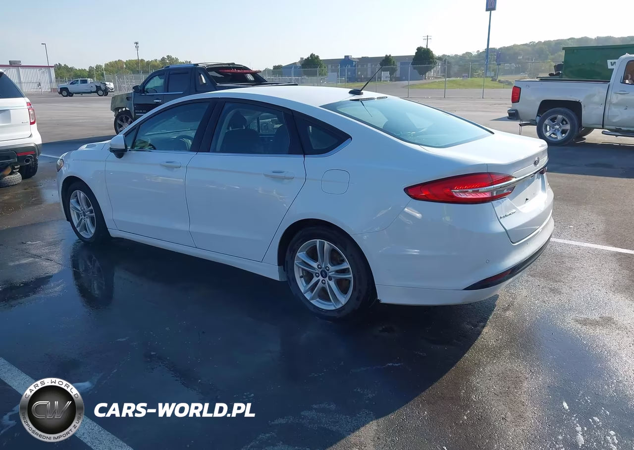 2018 Ford Fusion Se VIN:3FA6P0H71JR267422 - 3
