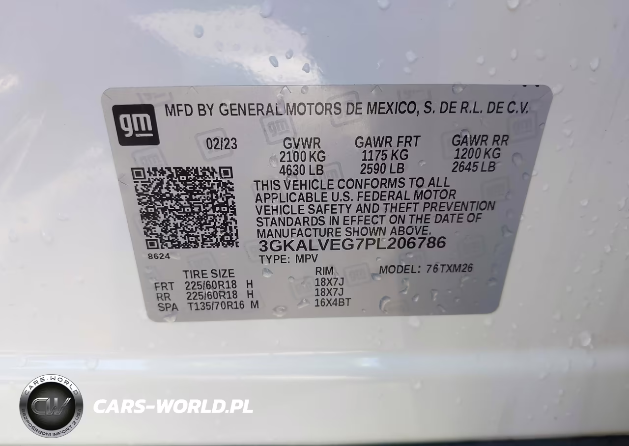 2023 GMC Terrain Awd Slt VIN:3GKALVEG7PL206786 - 9