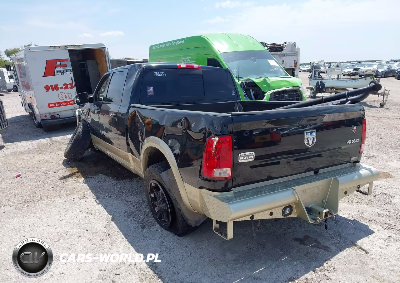 2012 Ram 3500 Laramie Longhorn VIN:3C63D3NL8CG132291 - 3