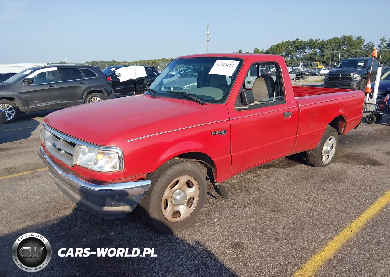 1997 Ford Ranger Splash-Xl-Xlt VIN:1FTCR10A9VTA64156 - 2