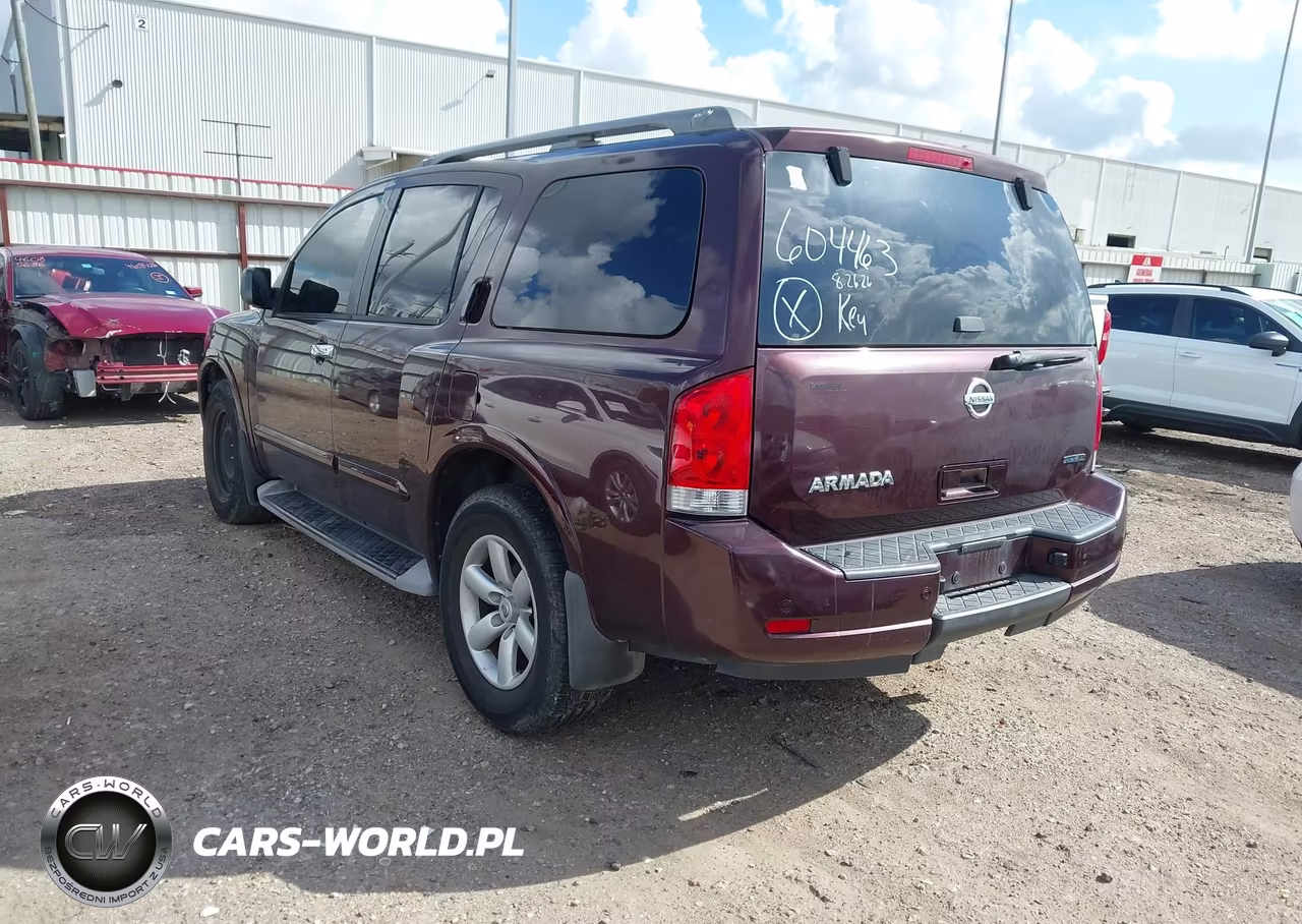 2014 Nissan Armada Sv VIN:5N1BA0ND2EN604463 - 3