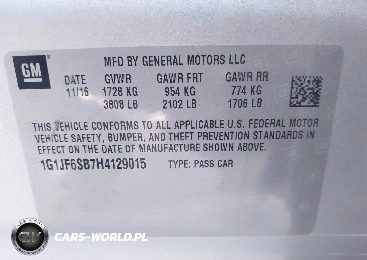 2017 Chevrolet Sonic Premier Auto VIN:1G1JF6SB7H4129015 - 9