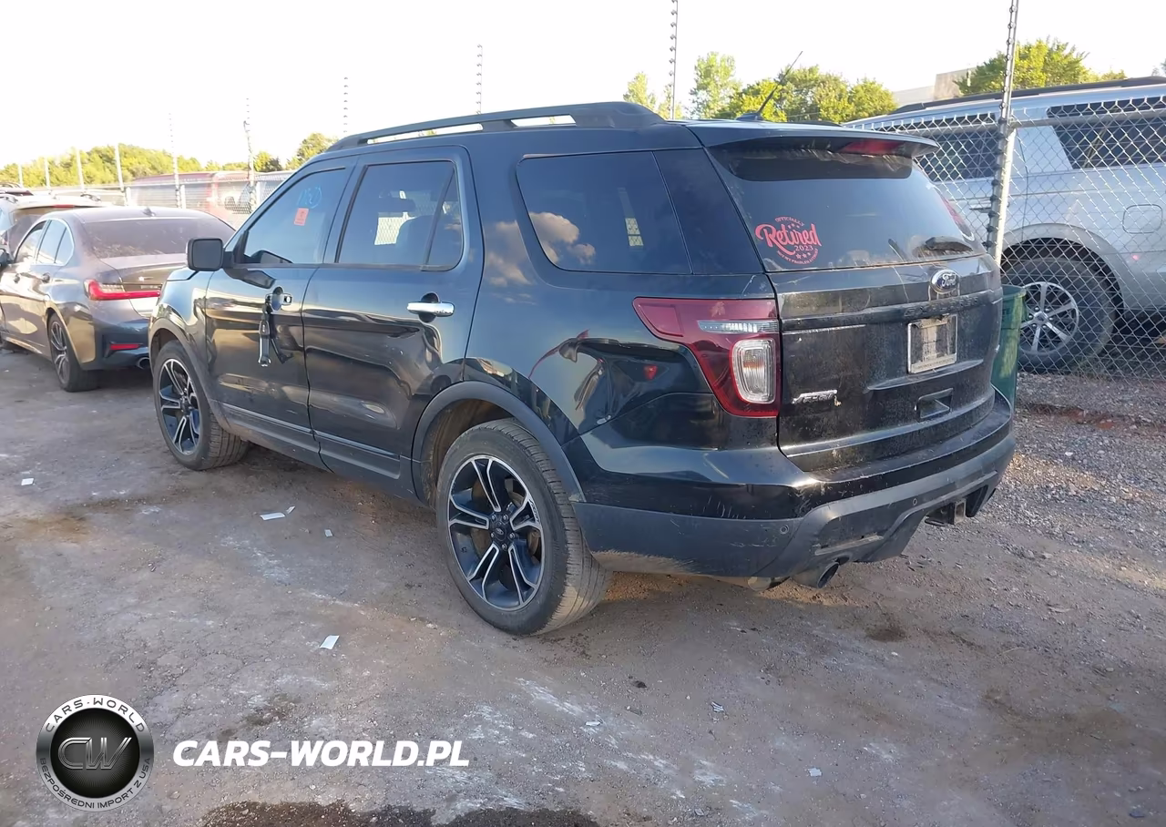 2014 Ford Explorer Sport VIN:1FM5K8GT0EGB42373 - 3