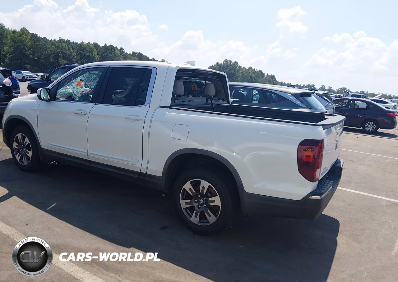 2017 Honda Ridgeline Rtl-T VIN:5FPYK3F66HB016217 - 3